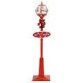 vidaXL Vianočná pouličná lampa so Santom 175 cm LED
