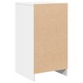 vidaXL Servírovacia skriňa Biela 40 x 41 x 75 cm Kompozitné drevo
