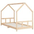 vidaXL Rám detskej postele 90x200 cm masívna borovica