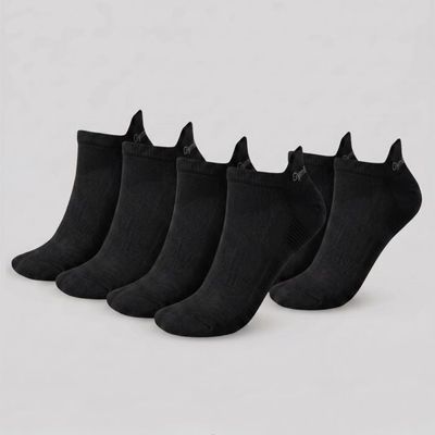 Ponožky Tab 3Pack Black - GymBeam, veľkosť S