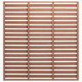 vidaXL Plotový panel WPC 180x180 cm hnedý