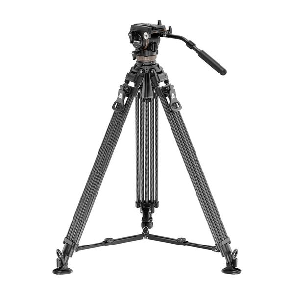 Videostativ Neewer LL55 z uhlíkových vlákien s olejovou hlavou a rýchloupínacím mechanizmom