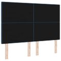 vidaXL Výškovo nastaviteľný čelový panel Modrá 144 cm látka