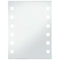 vidaXL Kúpeľňové nástenné zrkadlo s LED osvetlením 60x80 cm