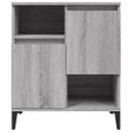 vidaXL Komody 2 ks sivý dub sonoma 60x35x70 cm kompozitné drevo