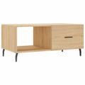 vidaXL Konferenčný stolík dub sonoma 90x50x40 cm kompozitné drevo