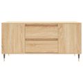vidaXL Konferenčný stolík dub sonoma 102x44,5x50 cm kompozitné drevo