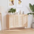 vidaXL dvierka skriniek Louvred Design 4 ks 69x29,5 cm masív borovica