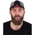 Reflexná kšiltovka s LED svetlom B-CAP SAFETY 25lm, nabíjacia, USB, univerzálna veľkosť, čierna SIXTOL