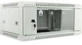 RACK skriňa závesná NEKU TS 19" 4U 450mm, sv. šedá, na samozostavenie RACK skříň závěsná NEKU TS 19" 4U 450mm, sv. šedá, k samosestavení