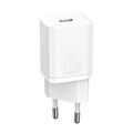 Baseus Super Si Quick Charger 1C 20W s káblom USB-C pre Lightning 1 m (biely)