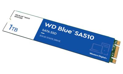 WD Blue SA510 POWERED BY SANDISK/1TB/SSD/M.2 SATA/5R SSD disk, interný, 1TB, SATA III, M.2, 2280