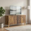 vidaXL TV skrinka 99 x 34,5 x 50 cm Staré drevo Kompozitné drevo