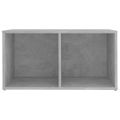 vidaXL TV skrinky 2 ks, betónovo sivé 72x35x36,5 cm, kompozitné drevo
