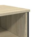 vidaXL Konzolový stolík dub sonoma 100x35x74,5 cm kompozitné drevo