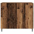 vidaXL Servírovacia skriňa Staré drevo 90 x 34 x 80 cm
