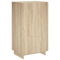 vidaXL Skriňa na topánky 48 x 38 x 87,5 cm Kompozitné drevo Dub sonoma