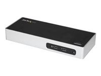 Startech USB 3.0 Docking Station, Dual Monitor Laptop Docking Station with HDMI & DVI/VGA Video, 6-port USB 3.1 Gen 1 5Gbps Hub, GbE, Audio, Universal USB Type-A Dock, Windows & Mac - Dual Display Dock (DK30ADD) - Dokovacia stanica - USB - DVI, HDMI - 1GbE - pre P/N: DK30A2DH, SVA20N2NEUA