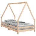 vidaXL Rám detskej postele 90x190 cm masívna borovica
