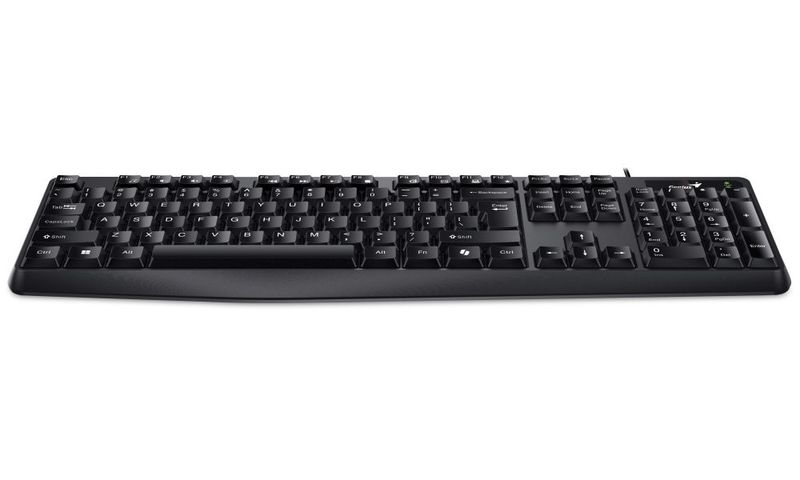 GENIUS KB-117/ Drôtová/ Copilot/ USB/ čierna/ CZ+SK layout Klávesnica, drôtová, USB, CZ+SK layout, Copilot klávesa, čierna
