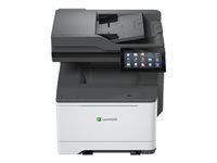 Lexmark XC2342 - Multifunkčná tlačiareň - farebná - laser - A4/Legal (médiá) - až 39,5 str./min. (kopírovanie) - až 40 str./min. (tlač) - 251 listov - 33,6 Kbps - USB 2.0, Gigabit LAN, hostiteľ USB 2.0