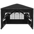 vidaXL Párty stan 3x4 m, antracitový