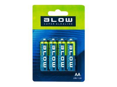 Batéria AA (LR6) alkalická BLOW Super Alkaline 4ks