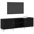 vidaXL Zostava TV skriniek 150 x 30 x 50 cm Čierny dub