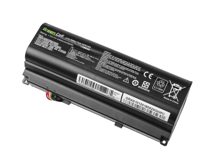 AS128 Green Cell Battery for Asus ROG G751 G751J / 15V 4400mAh