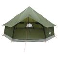 vidaXL Tipi stan 8-miestny Olivovo zelená Polyester a oceľ