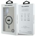 Puzdro Karl Lagerfeld HC Magnetic IML Metal K. Head pre Samsung Galaxy S25 Ultra čierne