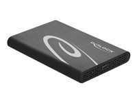 Kryt úložiska - 2.5" - SATA 6Gb/s - USB 3.1 (Gen 2) - čierna