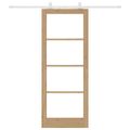 vidaXL Posuvné dvere ORKDAL 83 x 211 cm Prírodná