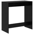 vidaXL Barový stôl 102 x 50 x 103,5 cm Kompozitné drevo Čierny dub