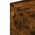 vidaXL TV skrinka dymový dub 102x34,5x43 cm kompozitné drevo