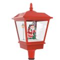 vidaXL Vianočná pouličná lampa so Santom 180 cm, LED