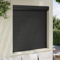 vidaXL Rolety Antracit 130 x 140 cm Hliník a polyuretán
