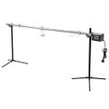 vidaXL Automatický gril s motorom, nehrdzavejúca oceľ 207x45x81 cm