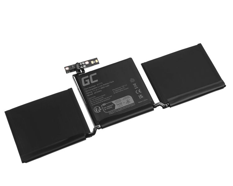 AP29WX Green Cell Battery A1713 for Apple MacBook Pro 13 A1708 (2016, 2017)