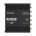 Teltonika RUTM30 průmyslový router, dual SIM + eSIM, 5G, 1x WAN, 1x LAN, WiFi 5 Router, prumyslový, 5G, 4G (LTE), 3G, Wi-Fi 5, 802.11b/g/n/ac Wave 2, 1× RJ-45 LAN, 1× RJ-45 WAN, 2× DI/DO, pasivní PoE, Dual SIM