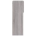 vidaXL TV skrinky s LED svetlami 2 ks sivé sonoma 40,5x30x90 cm