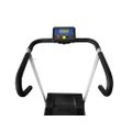 vidaXL Elektrický bežecký pás 100 x 35 cm čierny a strieborný