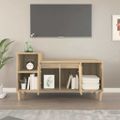 vidaXL TV skrinka dub sonoma 100x35x55 cm spracované drevo