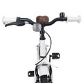 vidaXL Detské Kolo 22 Palcov pre deti vo veku 7-12 rokov Biela