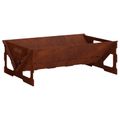 vidaXL Ohnisko Hrdzavý 60 x 40 x 20 cm Poveternostne odolná oceľ