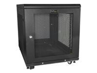 12U Rack Cabinet (RK1233BKM) - Rozvádzač stojanový skriňa - čierna - 12U - 31"