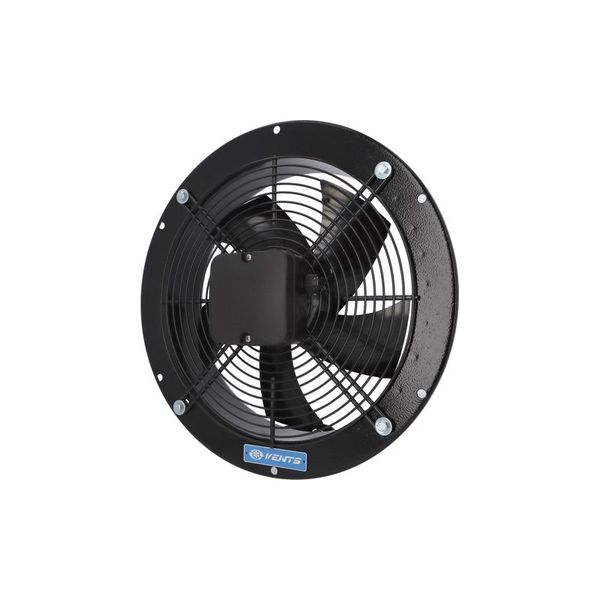 Ventilátor VENTS OVK2E 200 priemyselný, kruhový (priemer priery 280mm), čierny