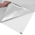 vidaXL Solárne fólie 5ks so statickým reflexným efektom strieborná PVC