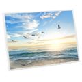 vidaXL Fotorámiky na stôl, koláž 5 ks, biele 18x24 cm, MDF