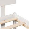 vidaXL Rám postele Biela 90 x 200 cm Masívne borovicové drevo